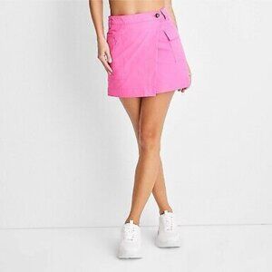 Future Collective High-Rise Cargo Mini Skirt